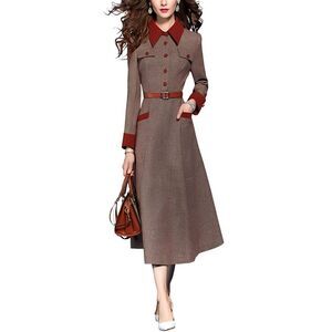 Vera Dolini Womens Midi Dress